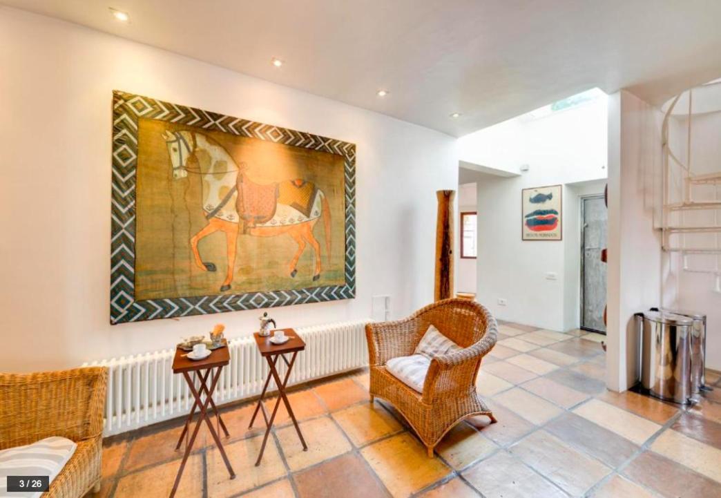 Luxury Art Apartment In Trastevere With Terrace Řím Exteriér fotografie