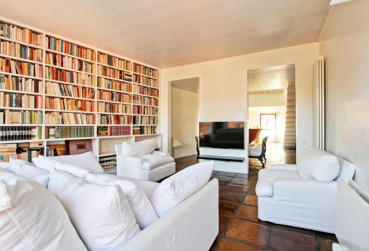 Luxury Art Apartment In Trastevere With Terrace Řím Exteriér fotografie